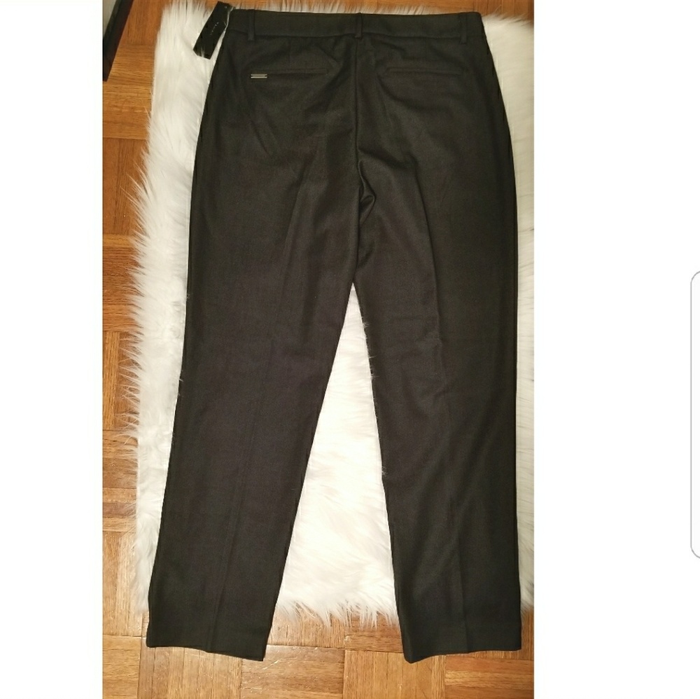{Tahari} Sandra Navy Blue Pant - Picture 4 of 5